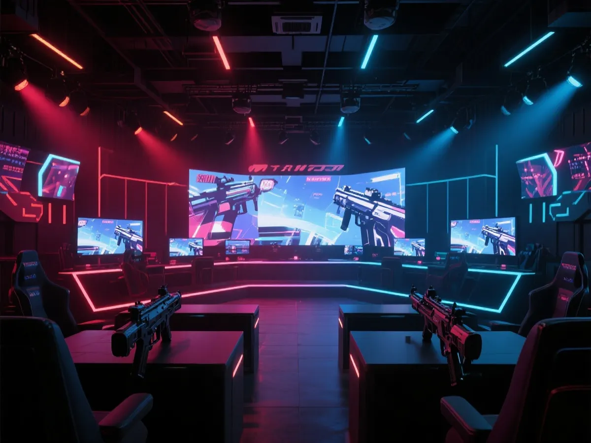 CSGO赛事直播电竞场馆氛围